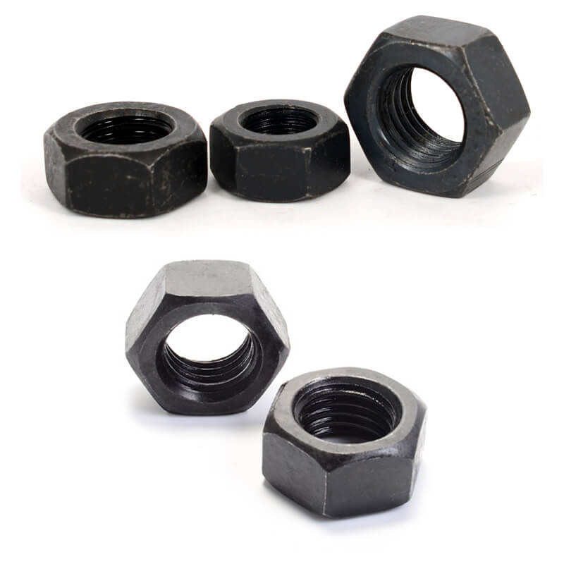 จำหน่าย หัวน็อตมิลดำ หลายขนาด Hex Nut Black - Guenter.co.th