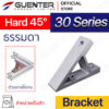 Hard Bracket 45° 30 Series - ตัวยึดฉาก อลูมิเนียมโปรไฟล์ซีรี่ 30 - Guenter.co.th