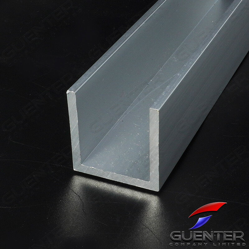 รางยูอลูมิเนียม Aluminum Channel - รูปประกอบ 2 - Guenter.co.th
