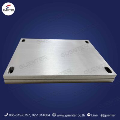 ตัดเลเซอร์แผ่น Aluminium พร้อมเจาะ