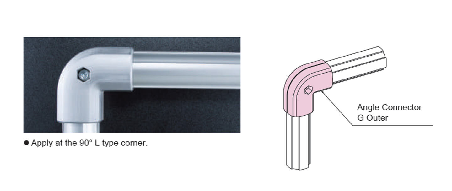 วิธีใช้งาน Angle Connector G Outer